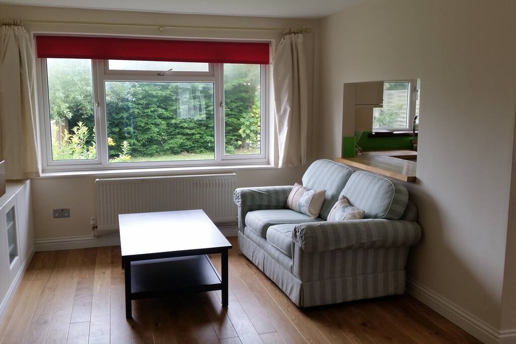 Comfortable lounge with freeview TV