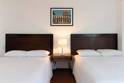 Double suite in a perfect location
