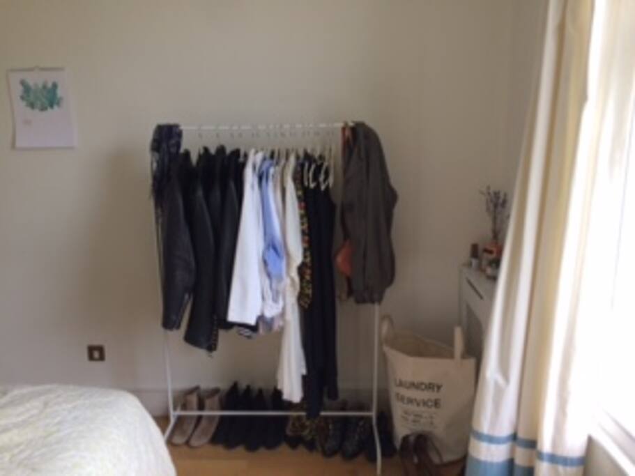 For you to hang your clothes