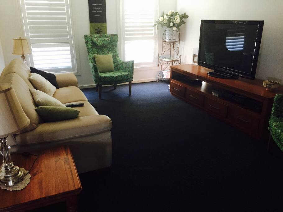 Small lounge room to use or join us in main kitchen family area