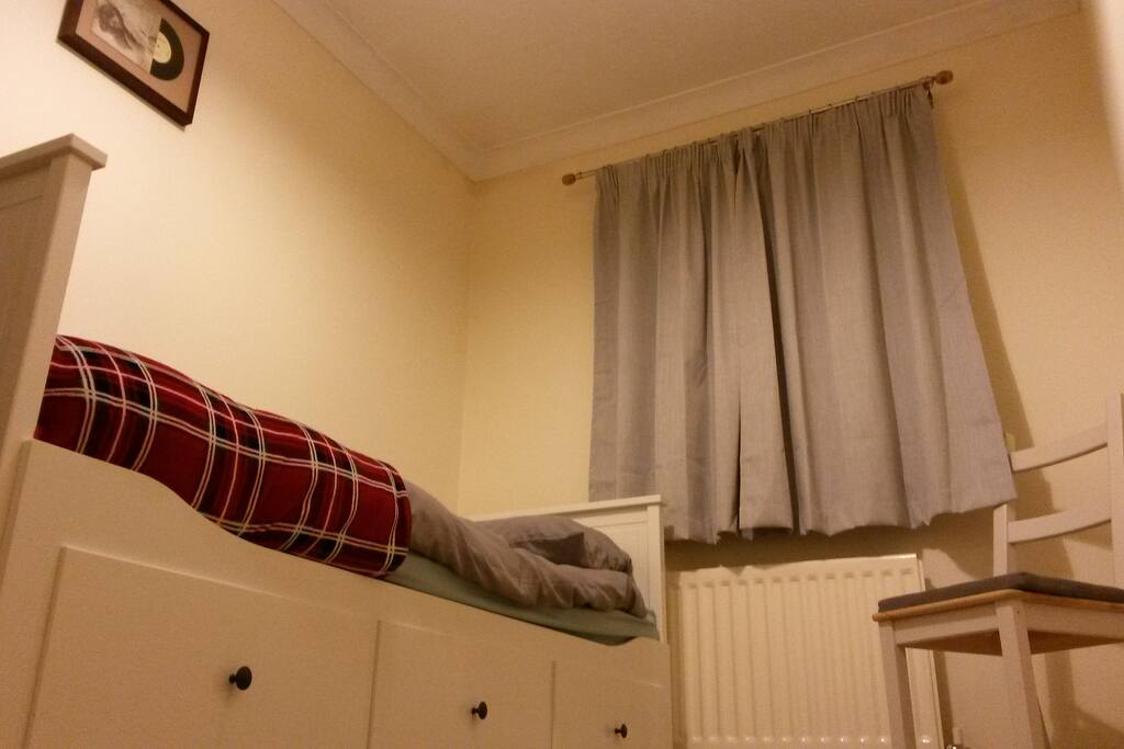 Beautiful, newly decorated bedroom.