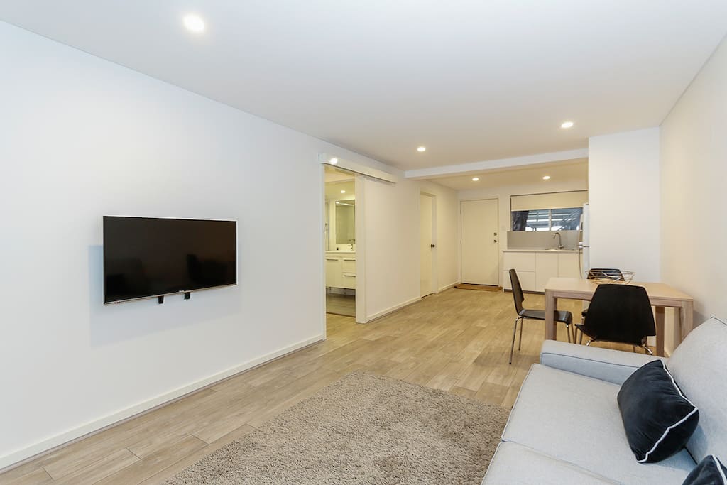 Spacious, clean and neat as a pin