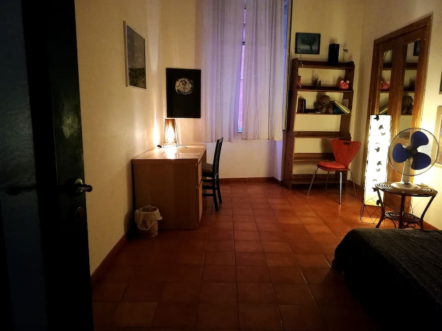 The room
