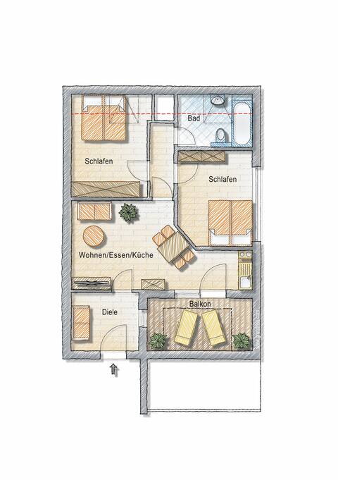 JUNIPRO Deluxe-Apartment