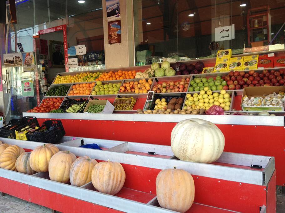 local markets have almost everything you need