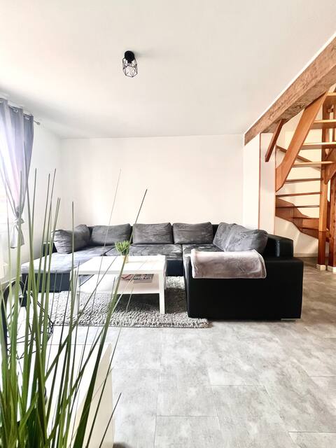 *La Verrière d'Opale* close to the beach and CNPE EDF