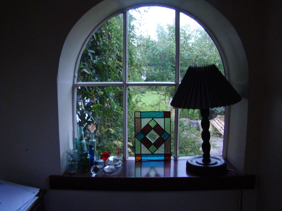 Side view from the porch