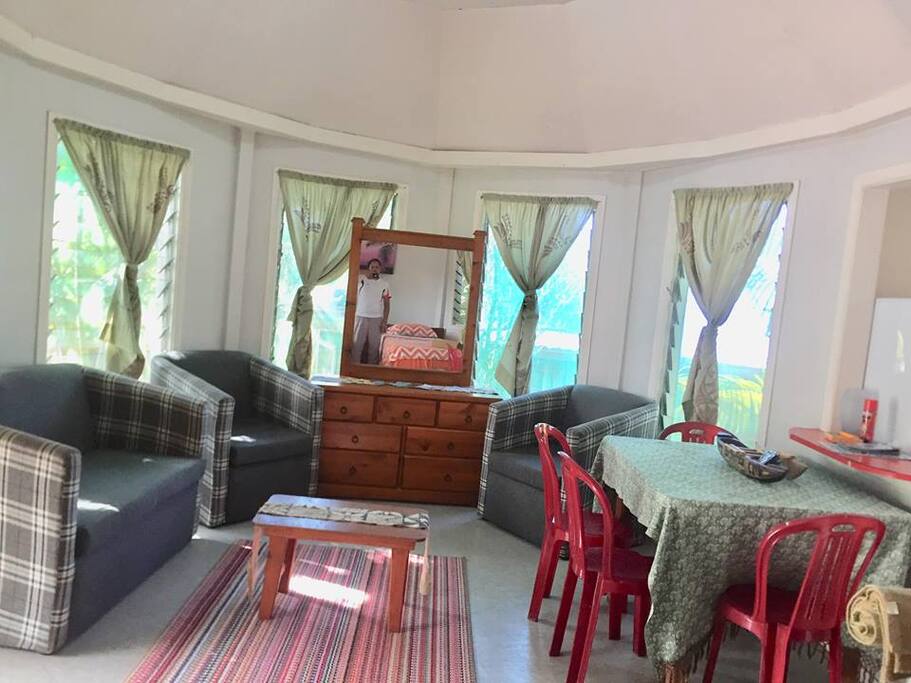 Shared space lounge room