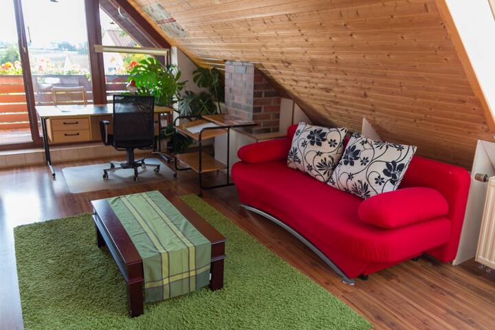 1 room app. in Puchheim, 35 m2, 20 min City