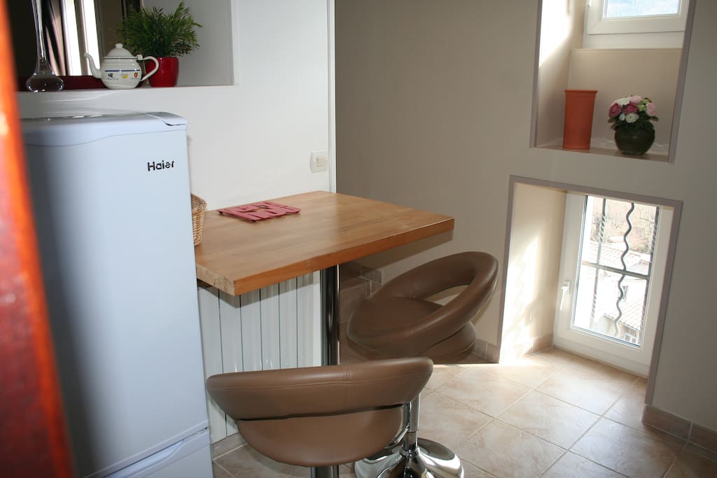 espace petit-déjeuner