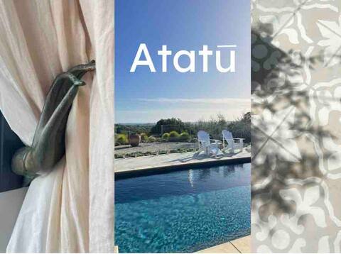 Atatū - escape w. pool, spa, views, near vineyards