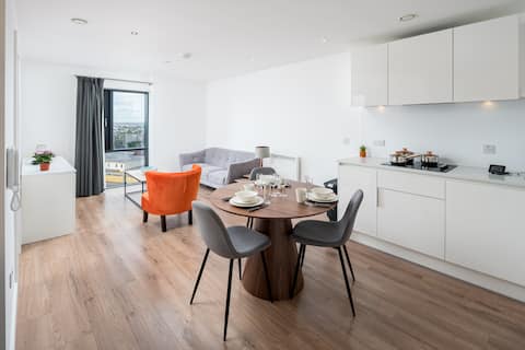 Modern 1 bed flat in central Birmingham