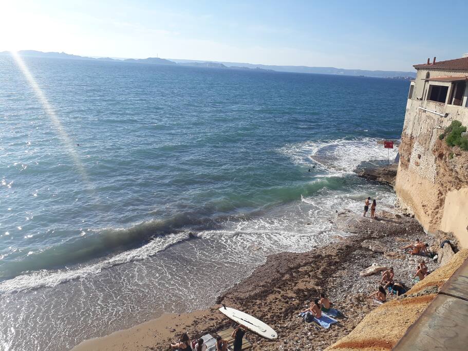 plage 1min de l'appart