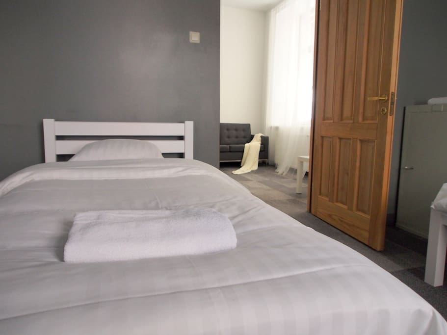 Bed linens and towels are included