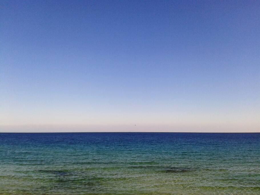 The beach!