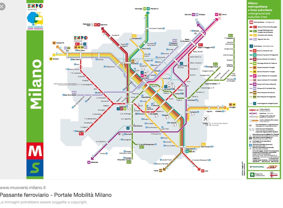 Fermata Porta Vittoria (cerca simbolo ✈️), bus 92, 66, tram 12. Queste fermate sono tutte a poche decine di metri di distanza dall'appartamento.