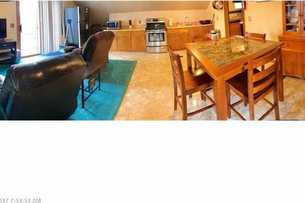 Living Room/Dining/Kitchen