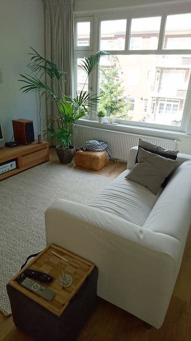 The apartment has a great atmosphere