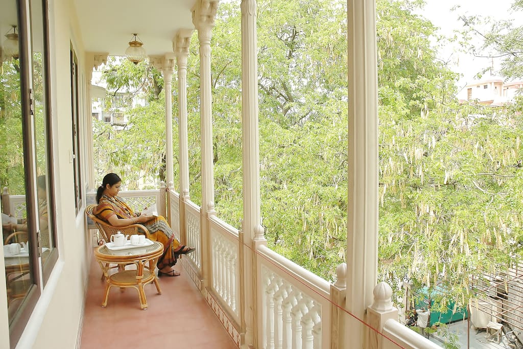 Balcony of superior luxury Suite