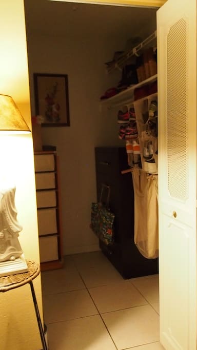 bedroom closet