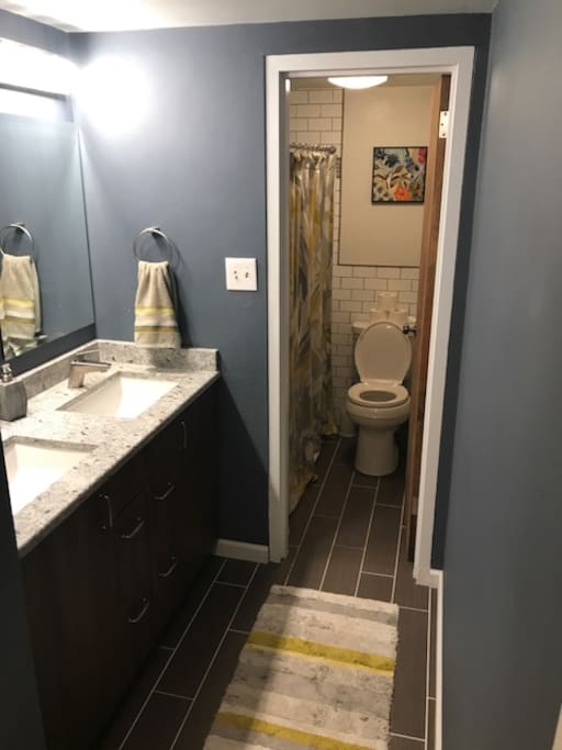 Bathroom with Double Sinks