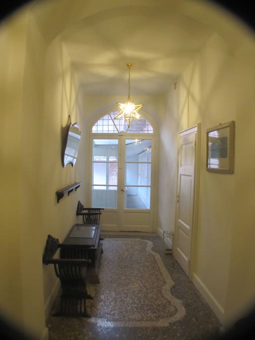 Access to the appartment