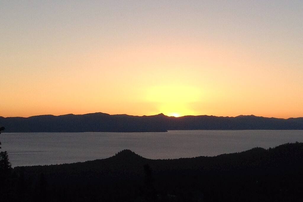 Summertime sunset