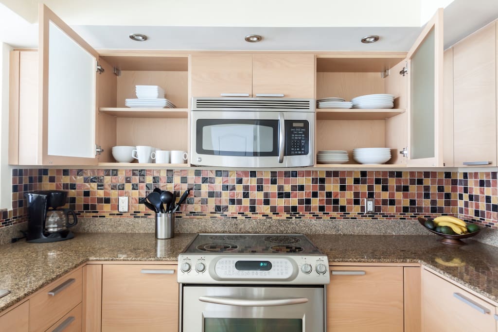fully equipped kitchen