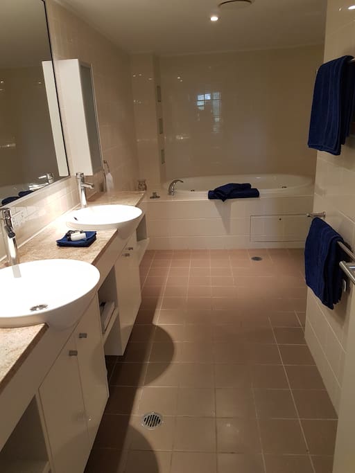 Beautiful ensuite with spa bath