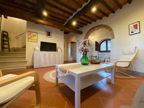 Popular Airbnb listing: Montagnana Country House - relax and stunning view in San Gimignano