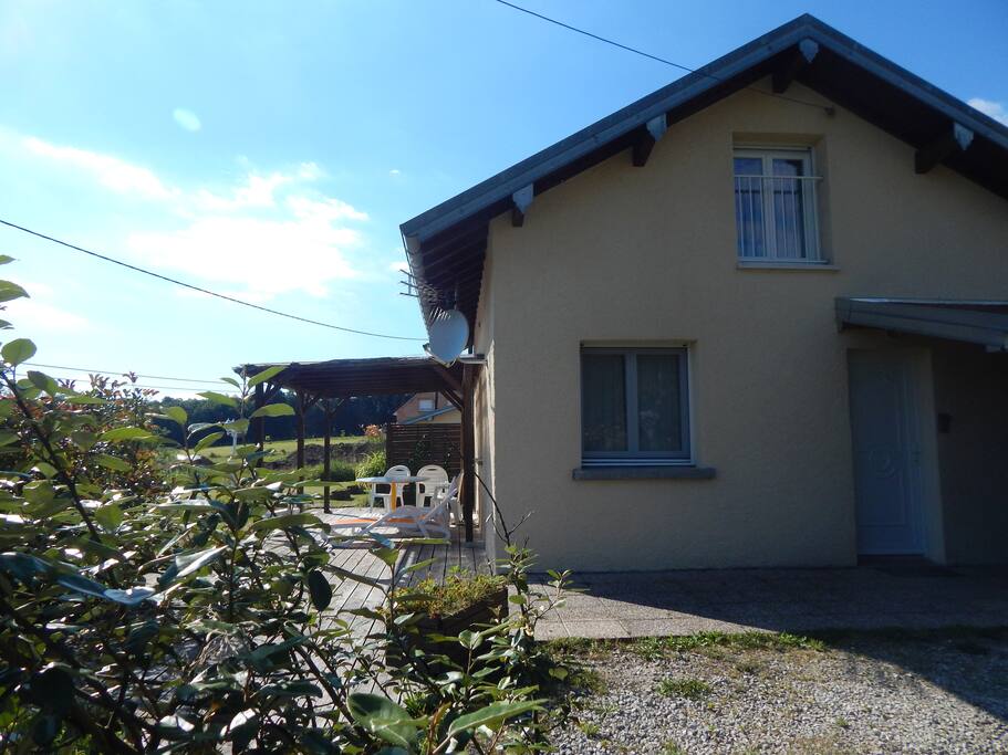 Gîte en Haute-Saône, Franche-Comté. Cottage individuel indépendant. Gîte Les Tourbières Belmont.