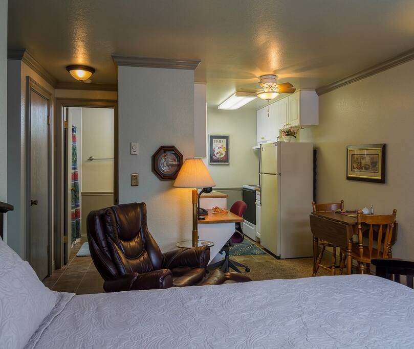Studio apartment full view