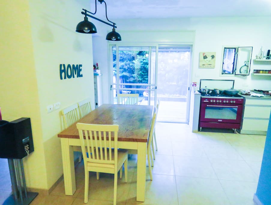 kitchen and dinning table