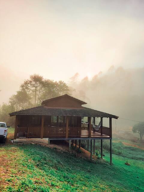 Rustic Wooden Cottage