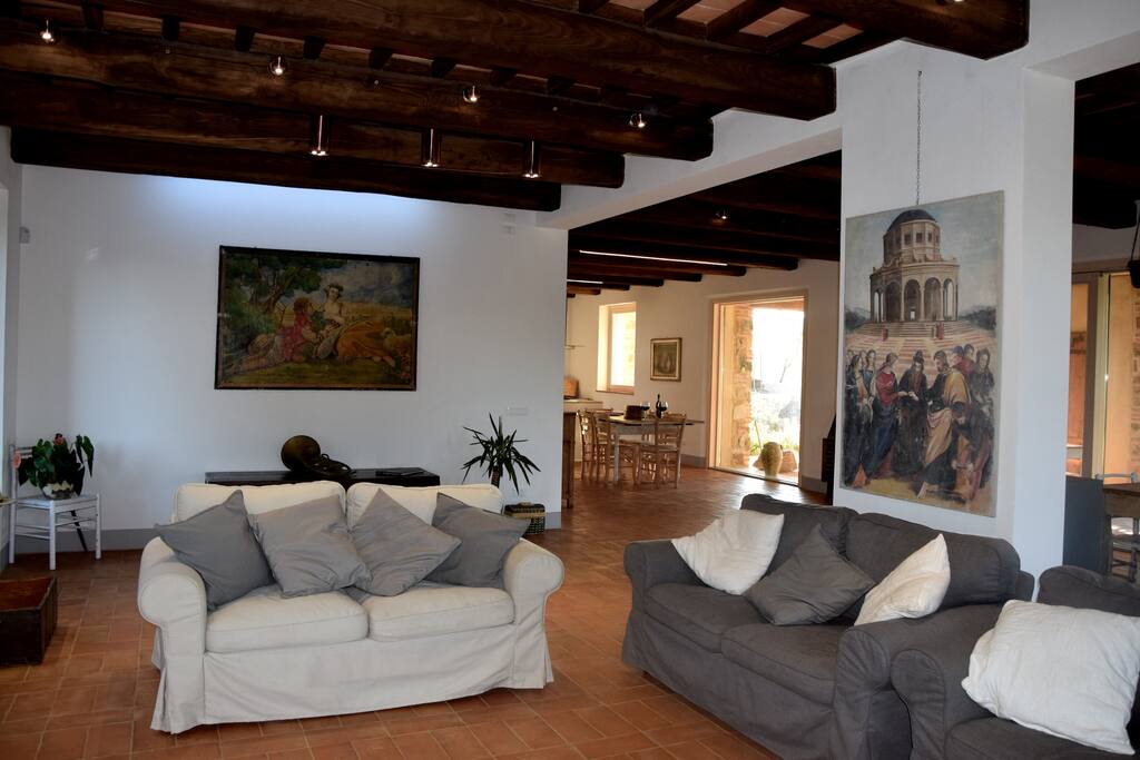 Open space: relax area