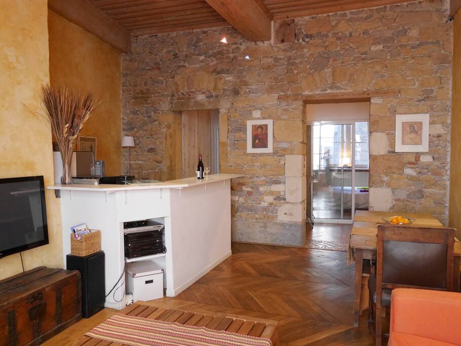 Large dining area