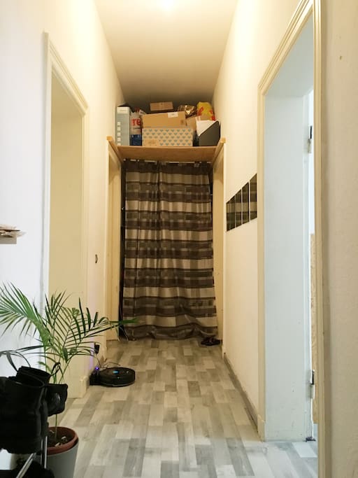 Your private room is at the end of our corridor, on the right ;)