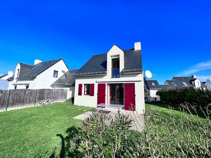Maison Calme Avec Jardin à 250m Plage De Port Lin - La Turballe