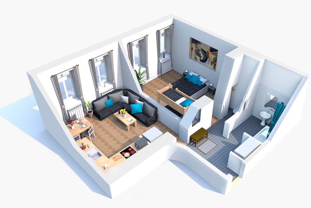 3d floorplan for your imaginations