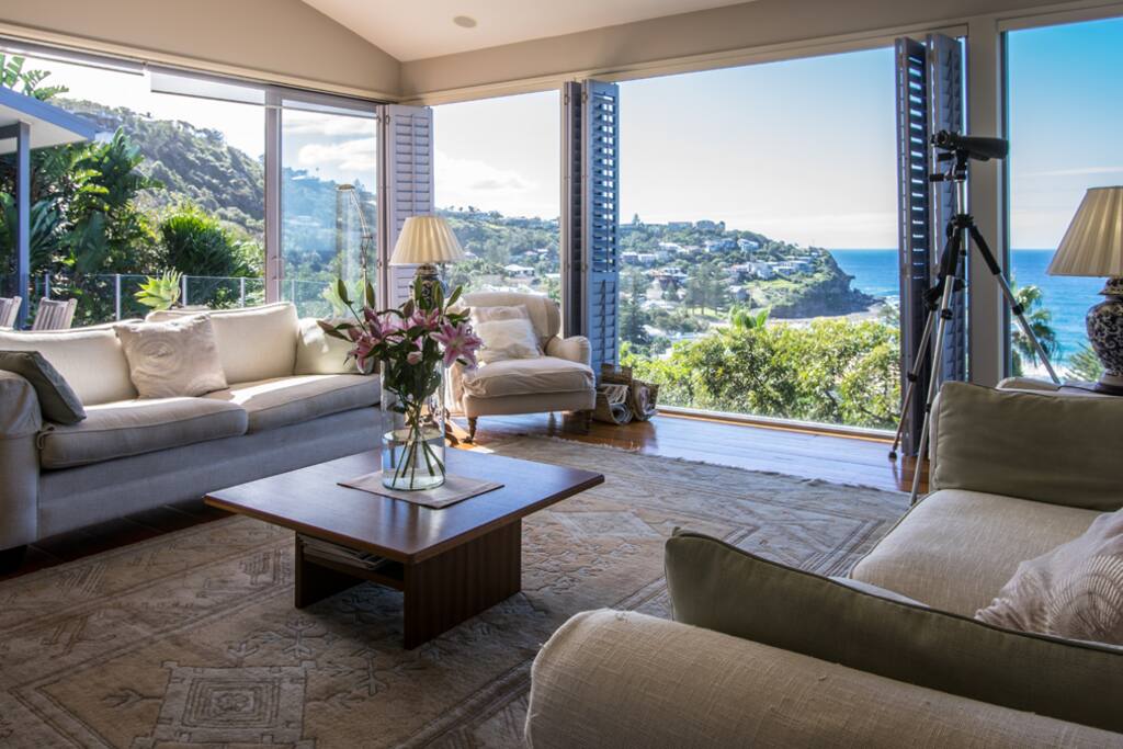Cosy living while enjoying spectacular views