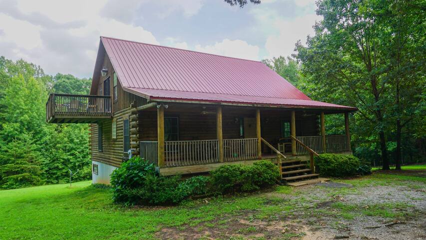 Secluded Spring Creek Cabin - Cabins for Rent in Farmville ...