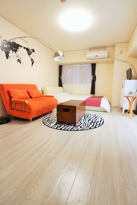 TV・SOFABED/1doublebed