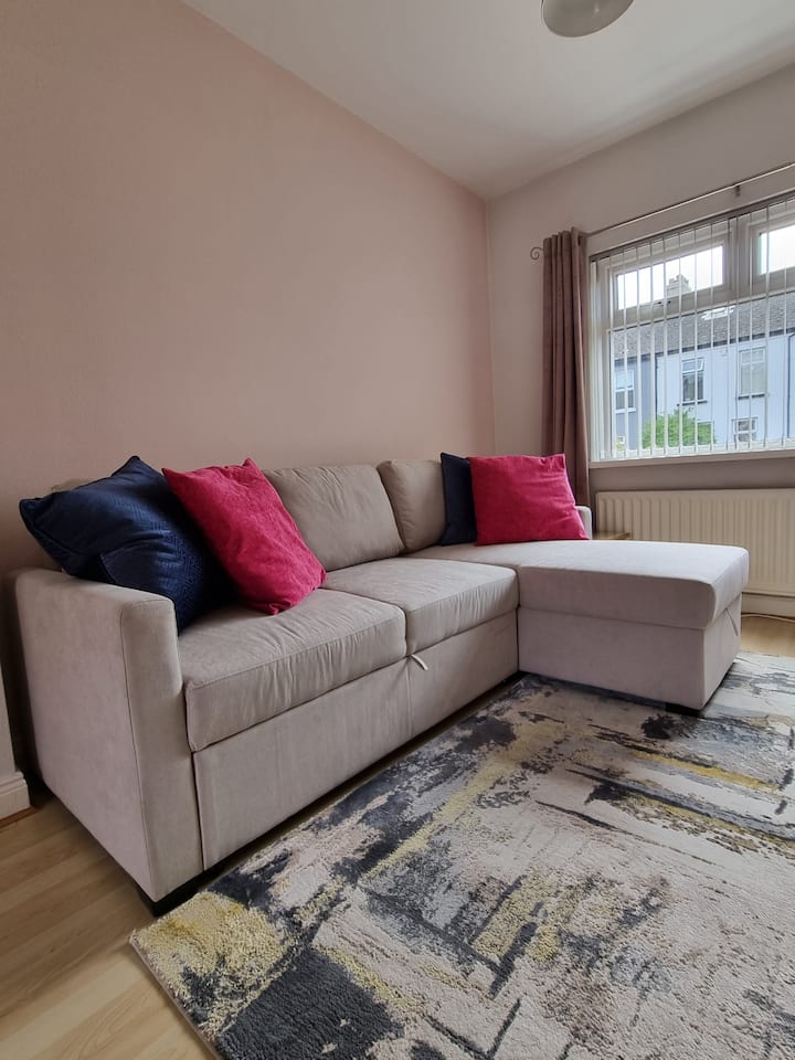 Sofá cama en el salón