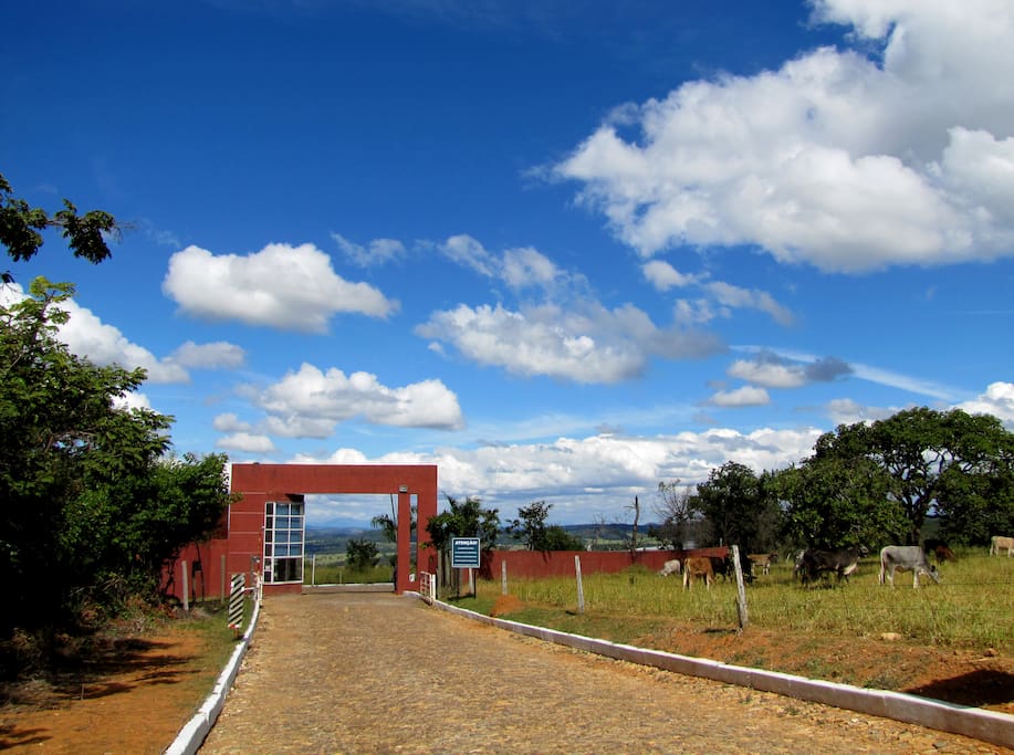 Entrada do Condomínio