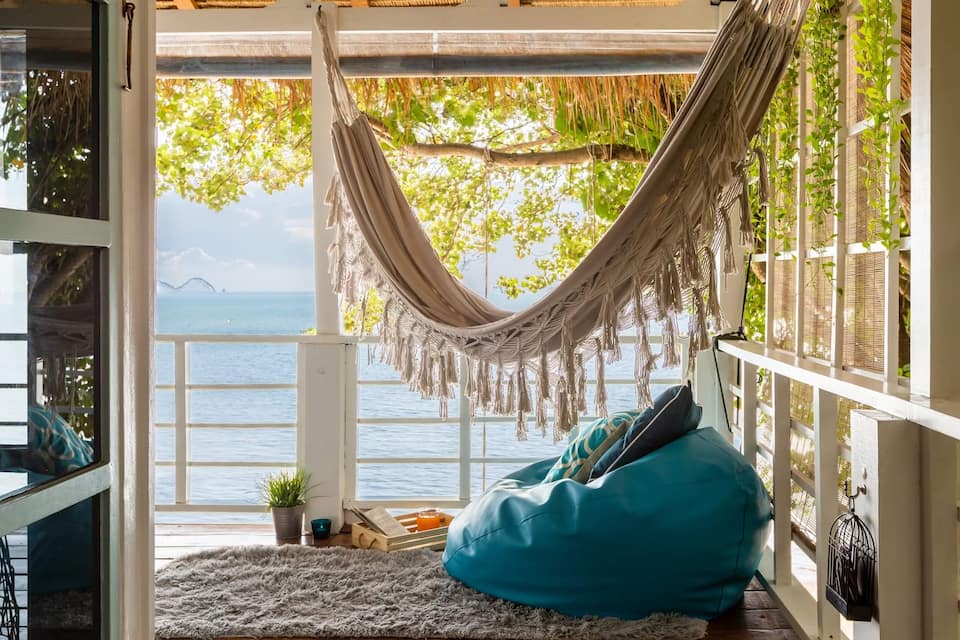 The Hatch, a beachfront house at Hin Kong, Hin Kong, Koh Phangan, Thailand, photo 1 of 10