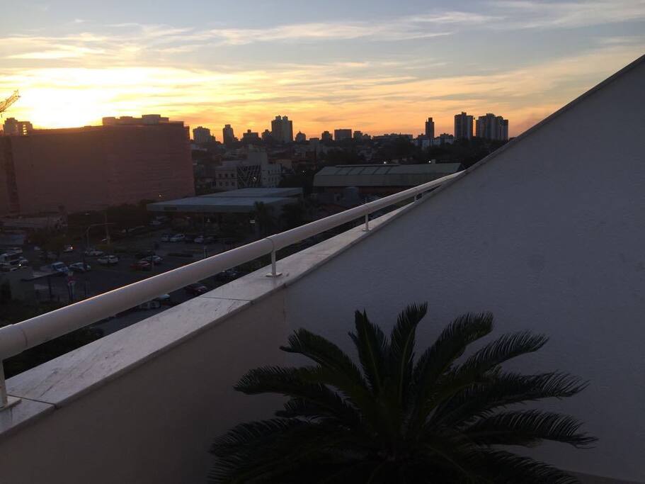 vista área externa privativa do apartamento