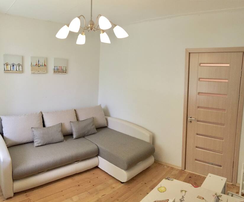 Lounge with a sofa bed for one or two extra guests