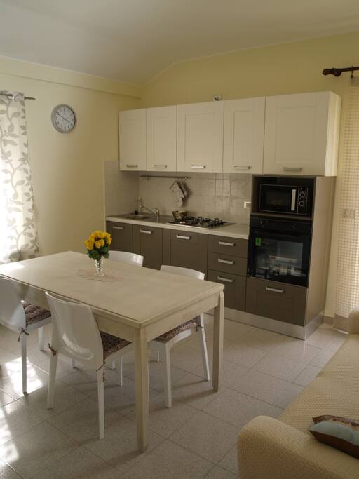 Nuova cucina-soggiorno