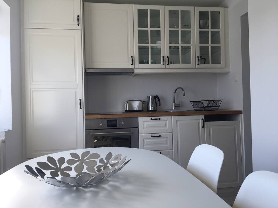 Fully equipped kitchen