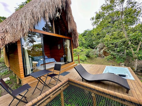 Beautiful cottage surrounded by nature